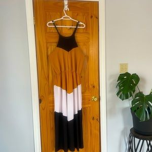 Boho style maxi dress